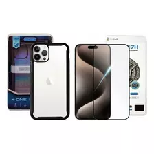 Kit Proteção Tela + Case 2.0 X-one Para iPhone 13 Pro