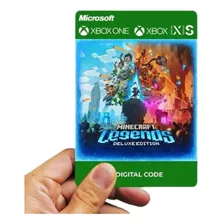 Minecraft Legends Edição Deluxe Xbox One - Xls Code 25 