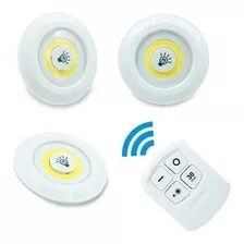 Luminaria Led Spot Sem Fio Controle Remoto Cob