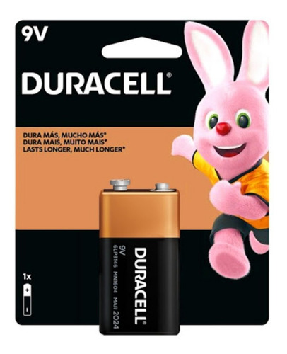 Mn1604b1 - Bateria Duracel Alcalina 9v Bl X 1