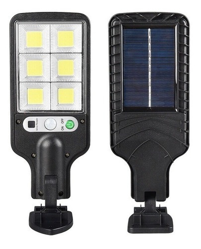 Foco Solar Exterior Con Sensor Y Foto Célula  6 Luces
