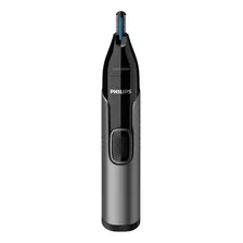 Aparador De Pelos Faciais Nose Trimmer Philips Cor Preto