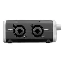 Interfaz De Audio Con Phantom De 2 Canales Boya By-am1 Color Negro