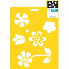 Delta Creative Stencil Mania Stencil, 7 Por 10 Pulgadas