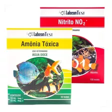 Kit Teste Aquário Amônia E Nitrito Água Doce Alcon Labcon