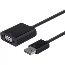 Adaptador Activo Monoprice Displayport 1.2a A Vga, Negro