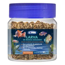 Larva De Mosca Soldado Para Peces Ciclidos 30 Gr Lomas