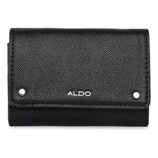 Cartera Aldo Pietrarubbia Para Mujer, Negra, Pequeña