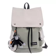 Mochila Escolar Con Cordón Para Mujer, Almacenamiento Para N