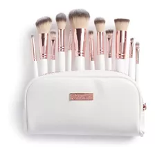 Original Set De Brochas Con Estuche Bh Cosmetics Rosé Romanc