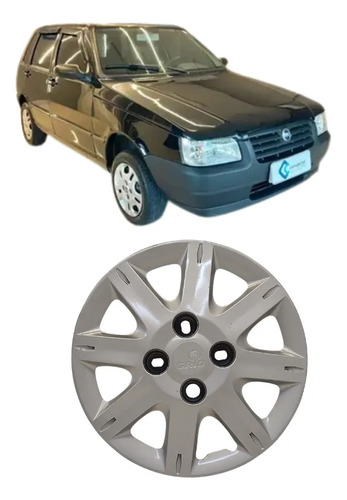 Calota Aro 13 Fiat Uno Way 2008/2013 Mp5234 - fiat - Código 180368344386