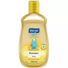 Shampoo Infantil Baruel Baby Suave 400ml