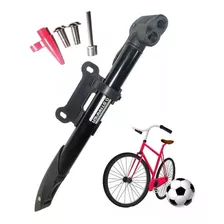 Mini Bomba De Ar Portátil P/bicicleta E Encher Bolas, Boias