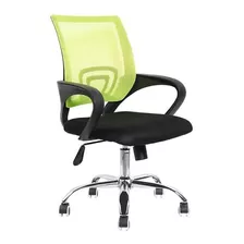 Cadeira Diretor Pelegrin Pel-cr11 Preta E Verde Limão