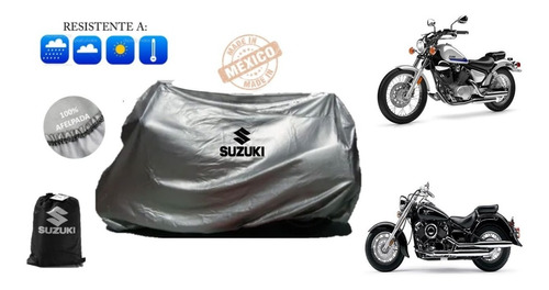 Funda Afelpada Para Moto Suzuki Vstrom 100% Impermeable!! Foto 2