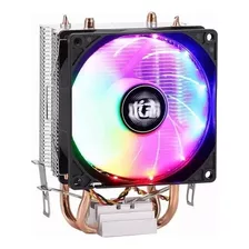 Disipador Cooler Cpu Rgb Ventilador Base De Cobre Intel/amd