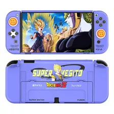 Case Funda Protector Nintendo Switch Oled Joy Con Vegito