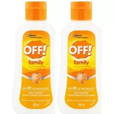 Off! Family Loção Repelente 100 Ml - Kit 2 Unidades