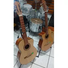 Guitarra Acústica Falcón Para Diestros Y Zurdos + Funda