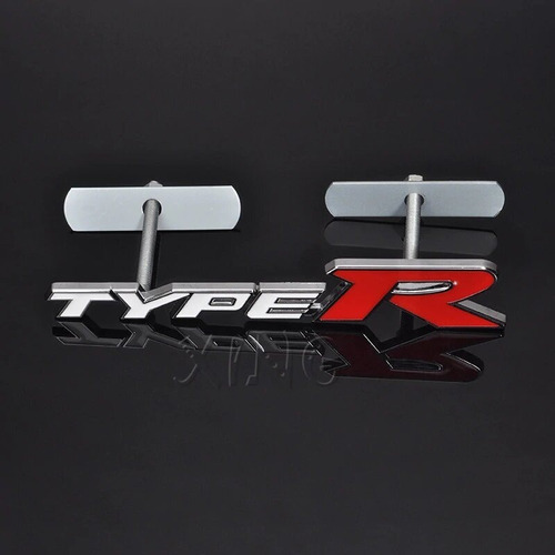 Emblema Metal Type R Para Parrilla Honda Civic Cr-v Hr-v  Foto 7