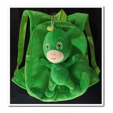 Gekko Pj Mask Mochila Peluche, 30x25 Cms. Aprox.