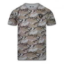 Camiseta Core Full Print Camo Lasrai 199012 New Era