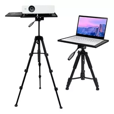 Soporte Trípode Para Proyector Laptop Con Bandeja Ajustable 