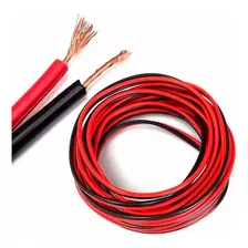 Cable Bipolar Rojo Y Negro 2x1 Rollo 100 Mts Para Sonido