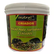 Ração Nutral Para Tartarugas Jabuti Cágados 1,300kg Criador