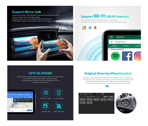 Estereo Android Wifi Kia Rio 2018-2020 Gps Radio Bluetooth Foto 4