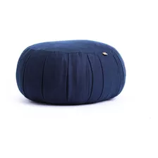 Zafu Almofada Para Meditação Zazen - Azul Marinho