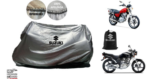 Funda Afelpada 100%impermeable Para Moto  Suzuki Gn125  Foto 2