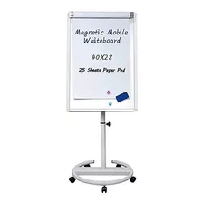 Mobile Pizarrón Blanco 40x28 Pulgadas Portátil Magnética Piz