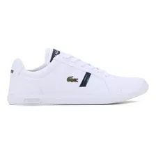 Sapatênis Lacoste Europa Original Lcr3 Branco Novo Masculino