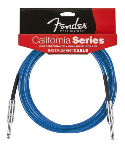 Cable Guitarra Eléctrica O Bajo Fender Serie California 4,5m