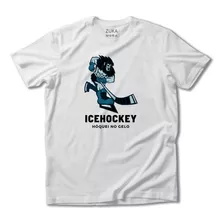 Camisa Camiseta Hóquei No Gelo, Ice Hockey Atleta