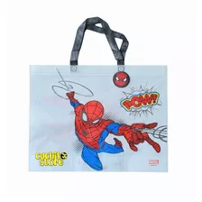Bolsa Ecologica Spiderman Hombre Araña Marvel 45x34cm