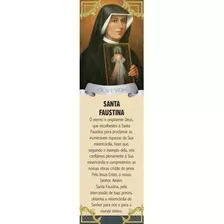 Marca Página Santa Faustina. C/ 100un