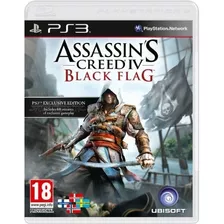 Assassin's Creed Iv 4 Black Flag - Mídia Física Ps3