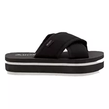 Ojotas Sandalia Tira Cruzada Roxy Everlei Black