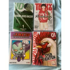 Lote / Pack De Mangas Tokyo Revengers, Wind Breaker, Jaco