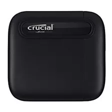 Disco Rígido Externo Crucial X6 Ssd Usb-c Usb 3.2 800 Mb/s Preto