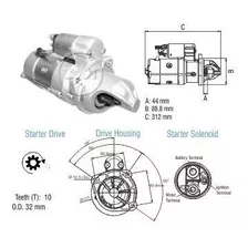 Motor Partida Vw - Caminhoes-24250 2004 2005 2006