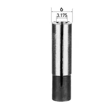 Adaptador Fresa De 4 Ou 1/8 3,175mm P/ Pinça 6mm Router Cnc