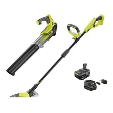 Combo Sopladora Y Destrosadora Ryobi One+ 18v Inalambrica