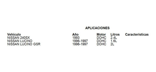 Repuestos Fuel Injection Nissan 240sx 1993 2.4 Tomco Foto 3