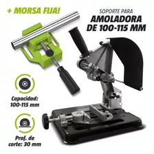 Soporte Para Amoladora + Morsa Fija-convertilo En Herr Banco