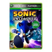 Sonic Unleashed Xbox 360 Americano Novo