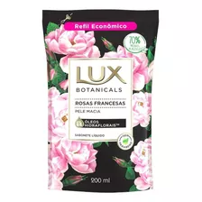 6 Sabonete Lux Botanicals Lavanda Rosas Orquídea Refil 200ml