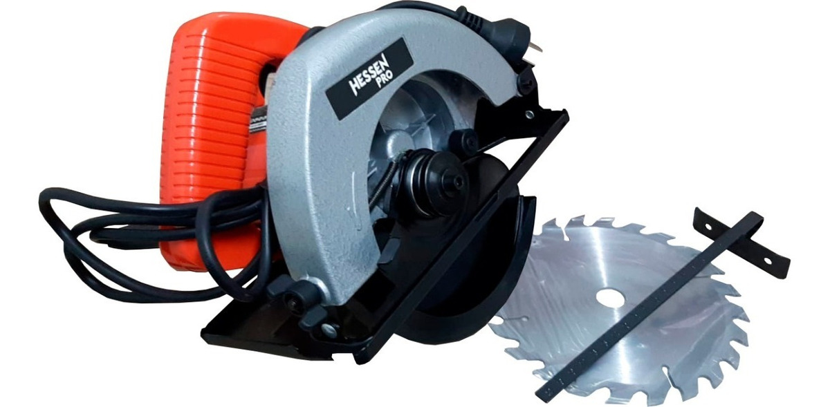 Sierra Circular Hessen Pro 1200w 185 Mm 5000 Rpm + Disco Sti